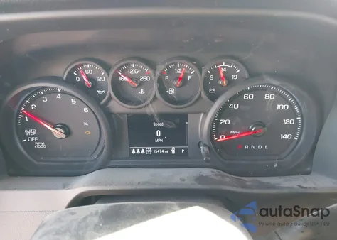 2025 Chevrolet Silverado 1500 4Wd Standard Bed Wt из США, поврежденный, VIN 1GCPKAEK0SZ271003